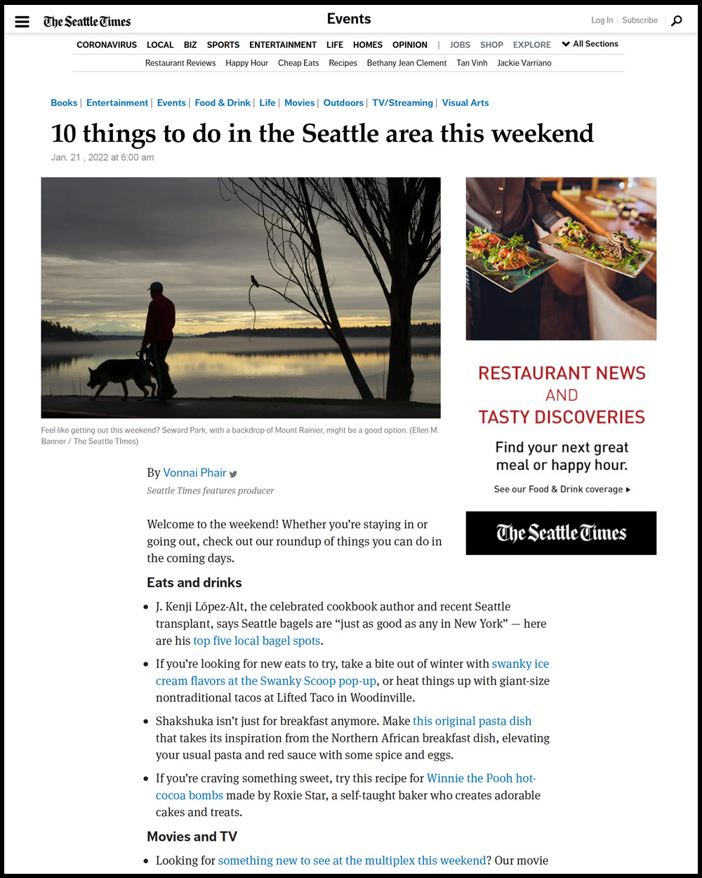 Seattle Times article screen shot