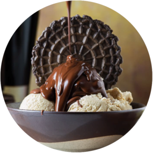 Swanky Scoop - Irish coffee truffle ice cream, for a happy belated