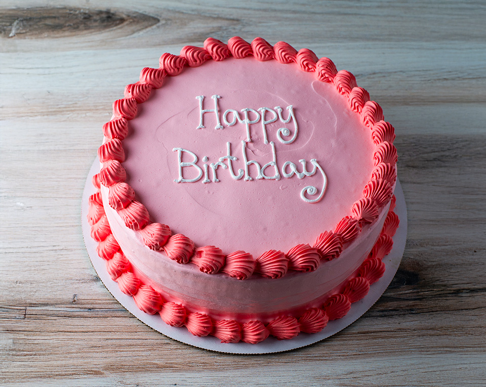 8 inch ice cream cake from Swanky Scoop